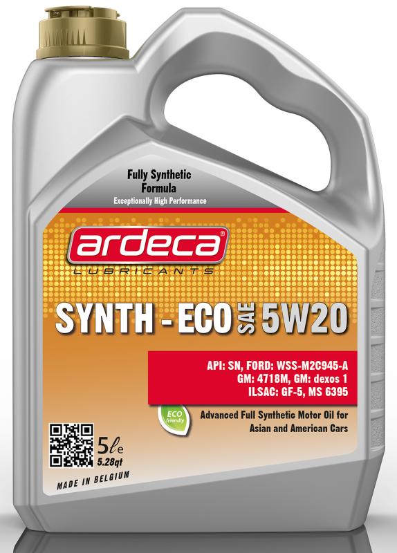 Ardeca Synth ECO 5W20 5 Liter - Josema