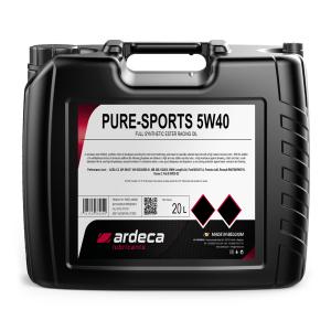 Ardeca Pure Sports Racingolja 5W40 20 liter.