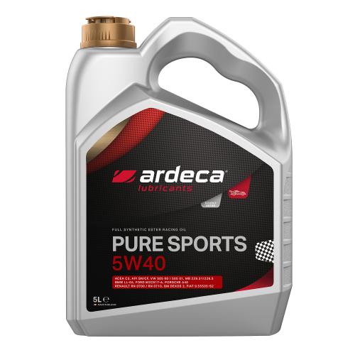 Ardeca Pure Sports Racingolja 5W40 5 liter.