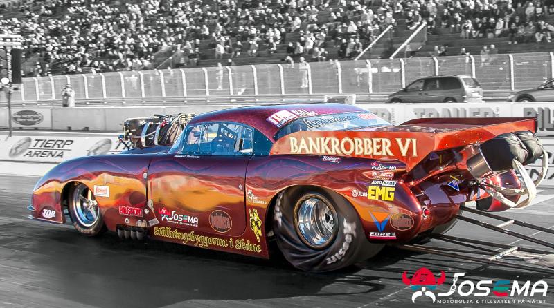 JOSEMA sponsrade team bankrobber dragracing 2016-2017