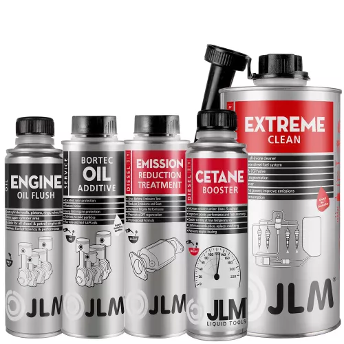 Paket för att rengöra och förbereda dieselbilen inför besiktning