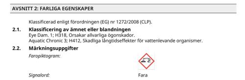 Farliga egenskaper J06070 JLM Hydraulic Valve Lifter Treatment
