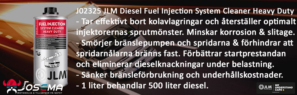 Diesel Bränsleinsprutning Rengöring 1 Liter Tunga Fordon - Josema