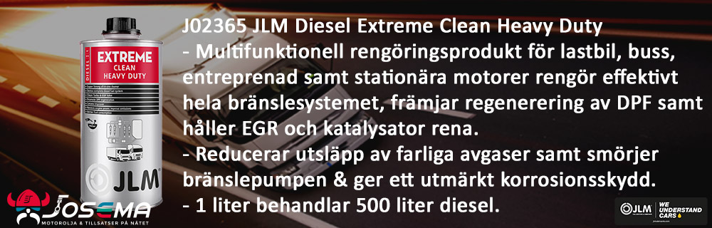 Extrem Dieselsystem Rengöring 1 Liter Tunga fordon - Josema
