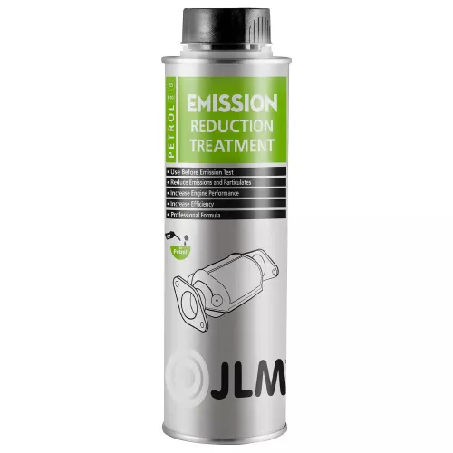 JLM Petrol Emission Reduction Treatment optimerar katalysatorns prestanda i bensinbilar