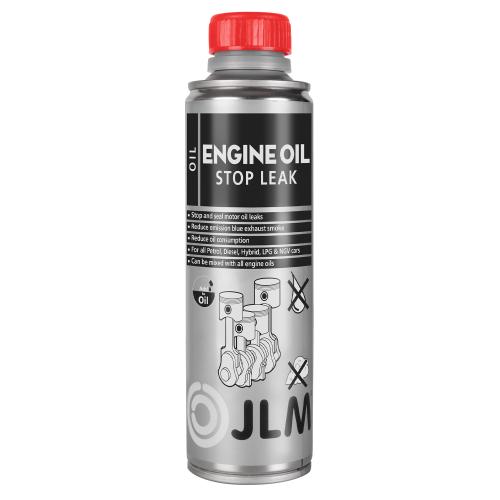 Oljeläckagetätning JLM Lubricants, tätar oljeläckage i motor och växellåda.
