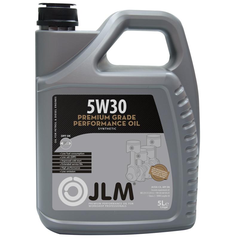 JLM 5W30 Premium Grade Performance Oil 5L