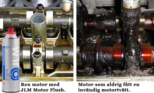Invändig motorrengöring
