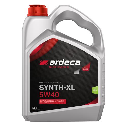 5 liter 5W40 motorolja till bästa pris Ardeca Synth XL 5w40 på Josema