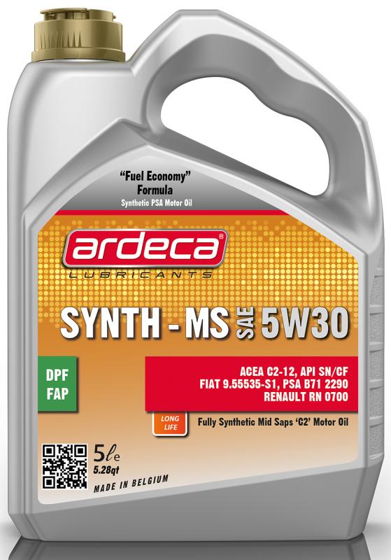 Ardeca Synth MS 5W30 5 Liter - Josema