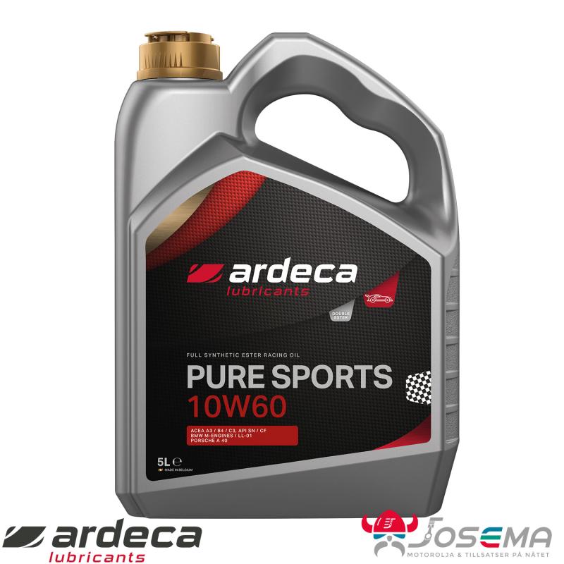 Pure Sports 10W60 motorolja 5 liter - Josema