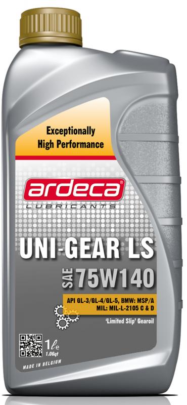 Växellådsolja Ardeca Uni-Gear LS 75W140 1 Liter - Josema