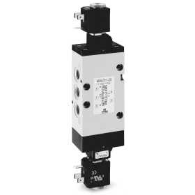 ELSTYRD VNT 464-011-1/4, 5/3-V,STÄNGTMITTLÄGE