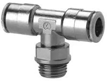 T-KOPPL.  6-G1/8" UFSUPER-RAPID 6432,VRIDBAR, O-RINGSTÄTN