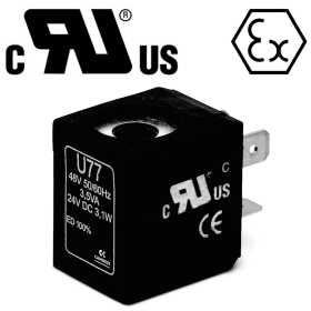 MAGNETSP U7J 230-240VAC 3.5-4VA. UL-CERTIFIERAD