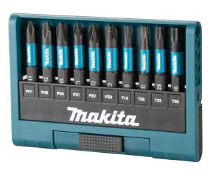 MAKITA BITSSATS 10STIMPACT PH, PZ, TORX