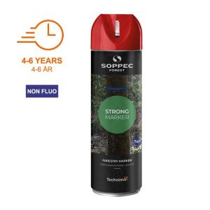 SPRAYFÄRG RÖDSTRONG MARKER500ML 12/KART