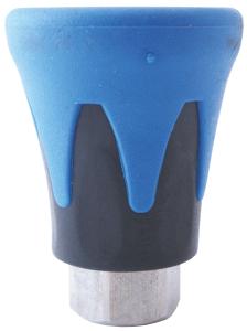 MUNST.SKYDD SVARTBLÅ 1/4" I BÄGGE