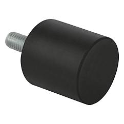 GUMMIDÄMP. D 25/20M6 UTV CYLINDRISK