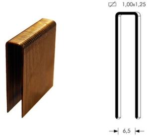 HÄFTKL. HT92-12 GALV10 MI/ASK(100 MI/KART)