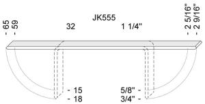 HÄFTKL. JK555-18K1 MI PER RULLE20 MI PER FÖRPACKN