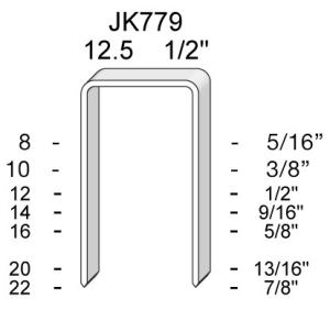 HÄFTKL. JK779- 85 MI/ASK,140 MI/KRTSERIES 65 OMER