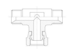T-ADAPT. UTV/INV G1/4-SYRAFAST