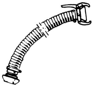 SUGSLANG  76x75 MM,6 M. INKL KOPPL.