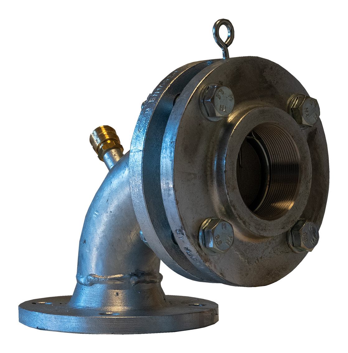 TRYCKANSLUTN. FLÄNSBÖJD, DN65-INV 2,5"