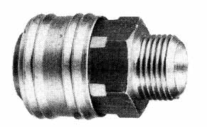 SNABBK. KOMPLETT R8FÖR MANOMETER 1/4"