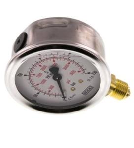 MANOM.  63mm  250  B1/4" NED GLYCERINF.RF HUS