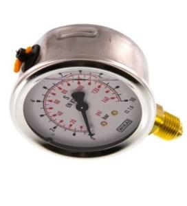 MANOM.  63mm    10B1/4" NED GLYCERINF.RF HUS