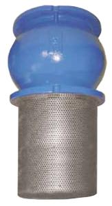 BOTTENVENTIL DN 150PN 10 EPDM, FLÄNSINKL ROSTFRI SIL