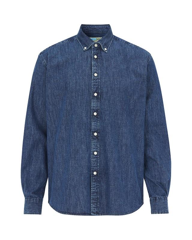 Dark Denim Skjorta