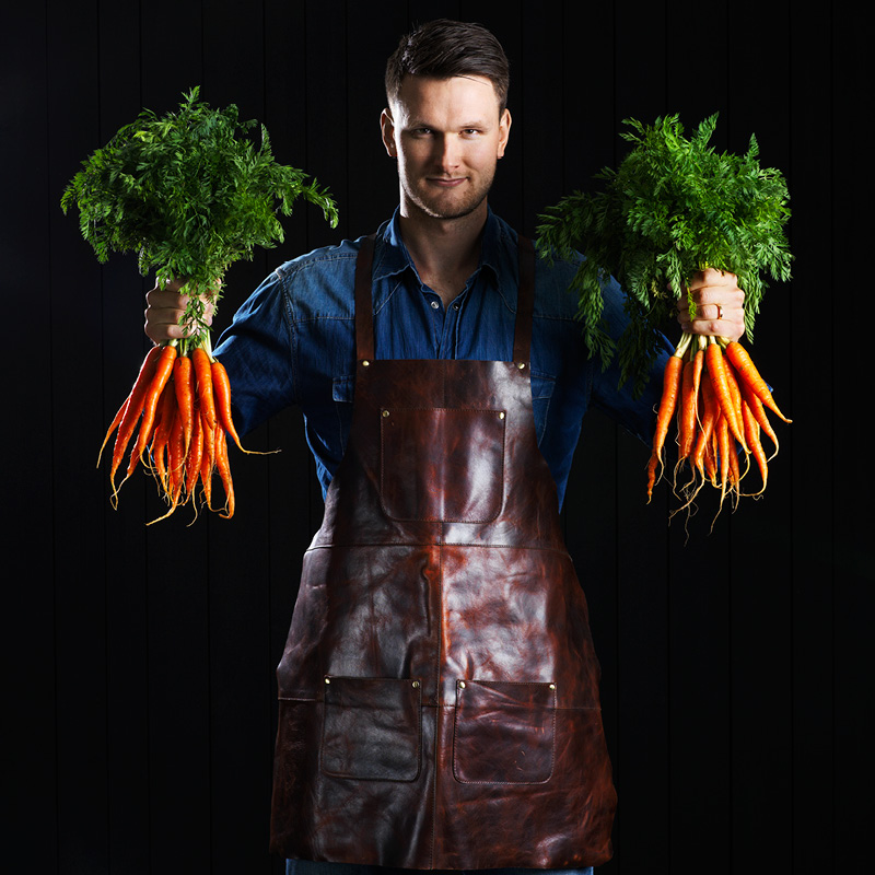 Brännö Skinnförkläde