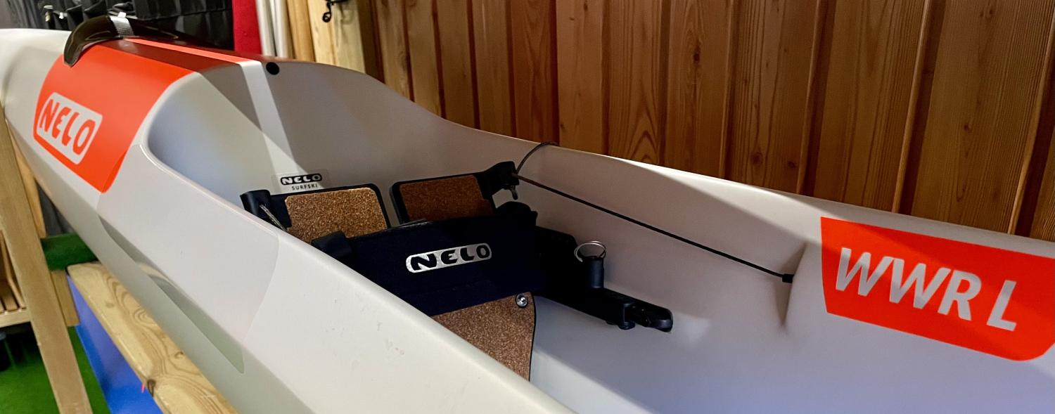 Nelo Surfski 57 i Kajakspecialistens butik i Stockholm