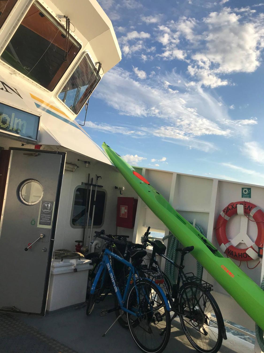 Nelo 510 på Waxholmsbåt