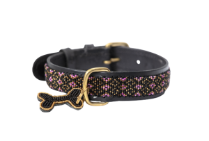 Dog collar Faraja pink