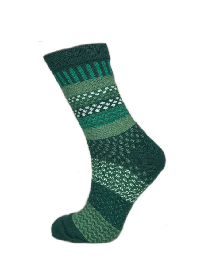 Ullstrumpor Mix Mix grön
