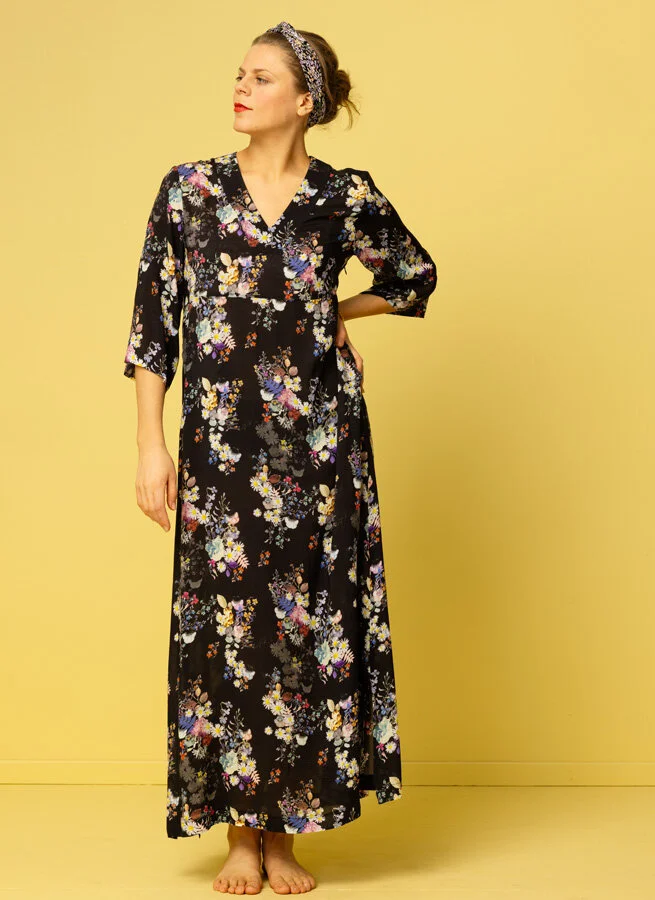 ABBA viskosklänning Romantik