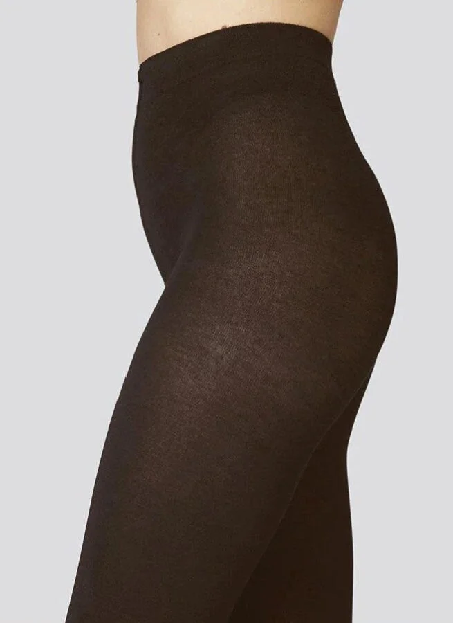 Alice strumpbyxor cashmere Mörk Brun