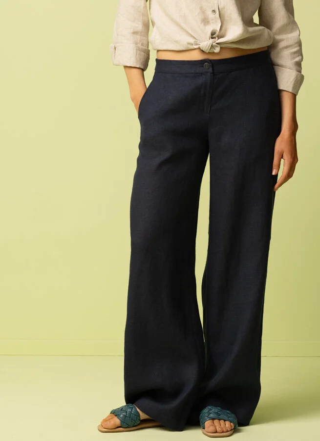 BABETTE linnebyxa Bläck