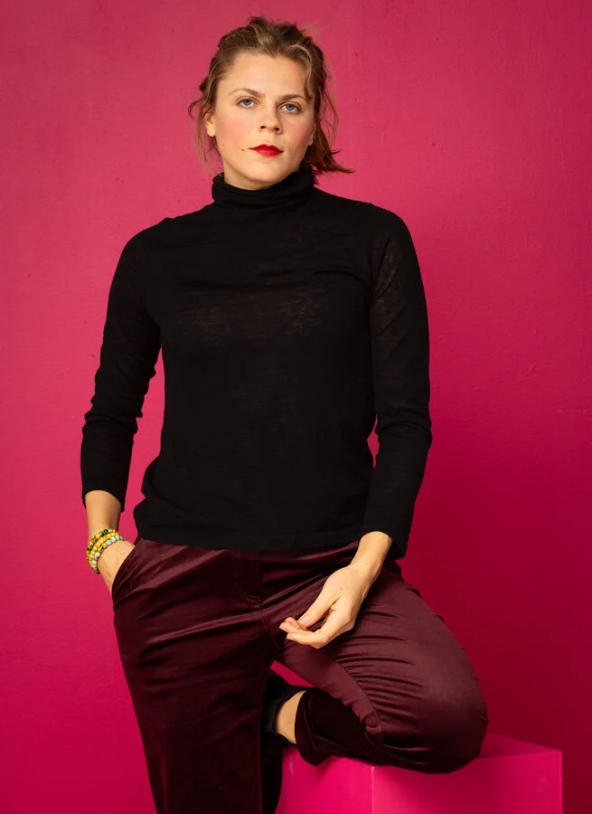 BENTA ulljumper Svart