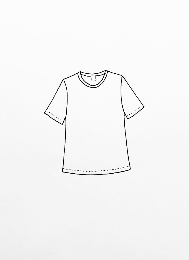 BILLY linne T-shirt Blåmelange