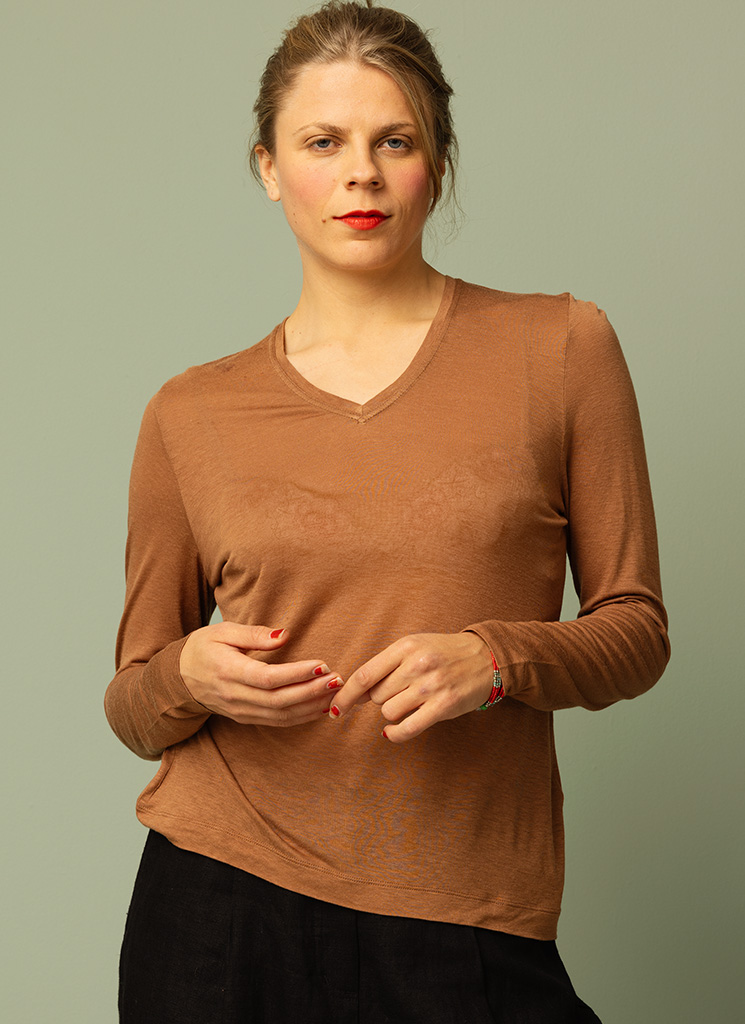 BLANCA trikåtop puder