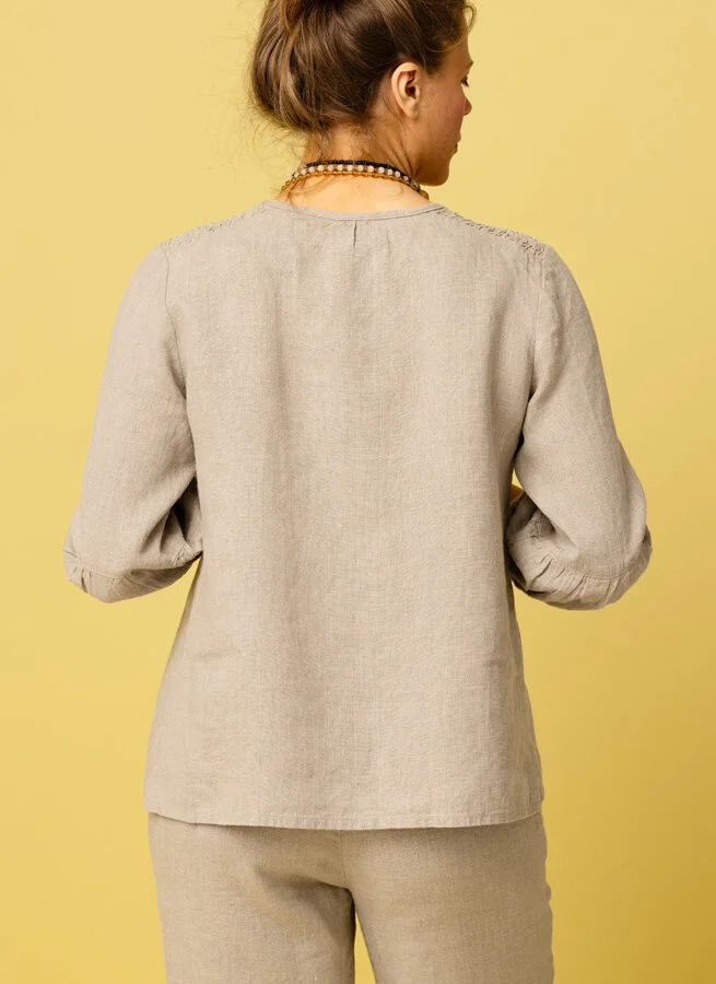 BOMBAY linneblus Natur