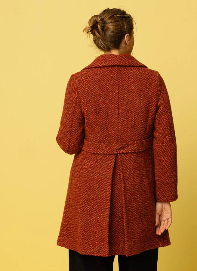 BRIGITTE ullkappa Fiskben röd