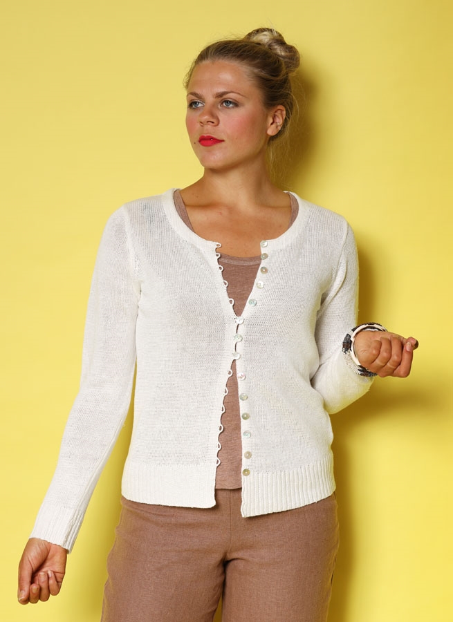 Britta linen cardigan