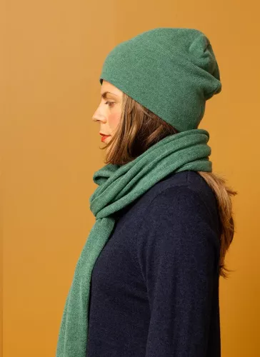 Beanie ullmössa Ormbunke