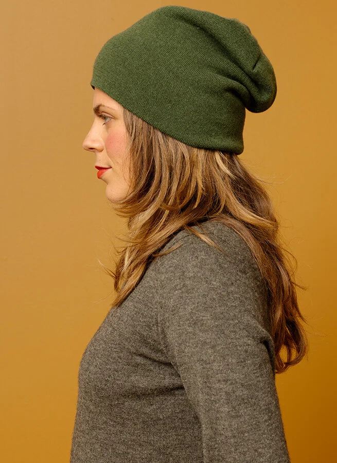 Beanie ullmössa Tall